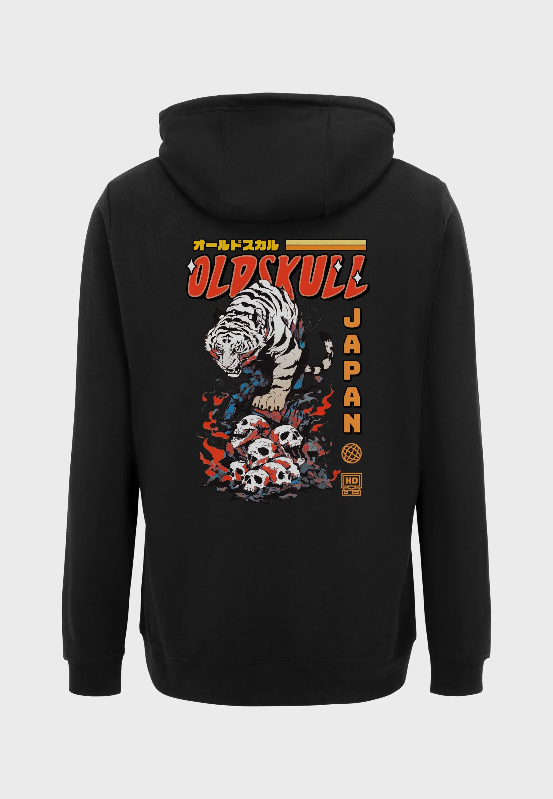 Bony Beast Backprint Hoodie Black