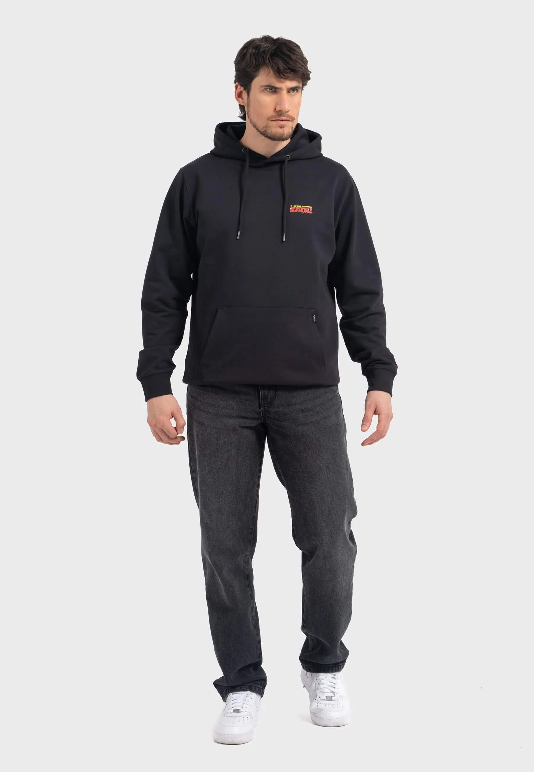 Bony Beast Backprint Hoodie Black