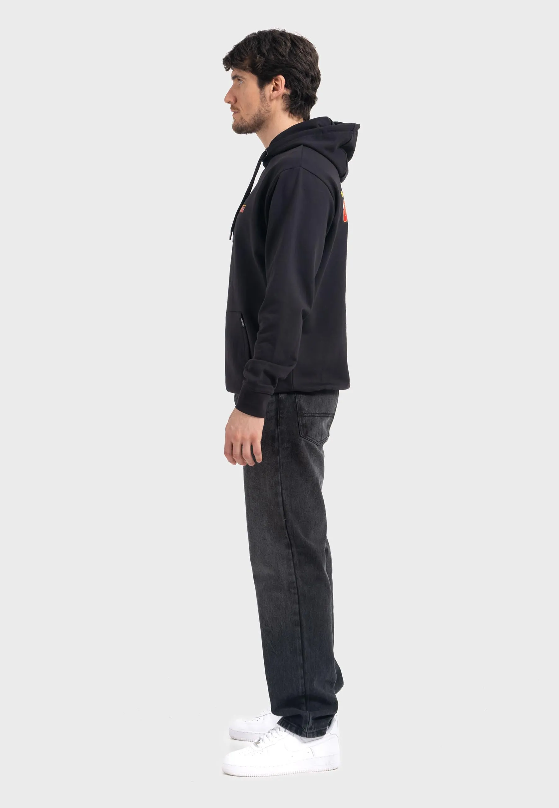Bony Beast Backprint Hoodie Black