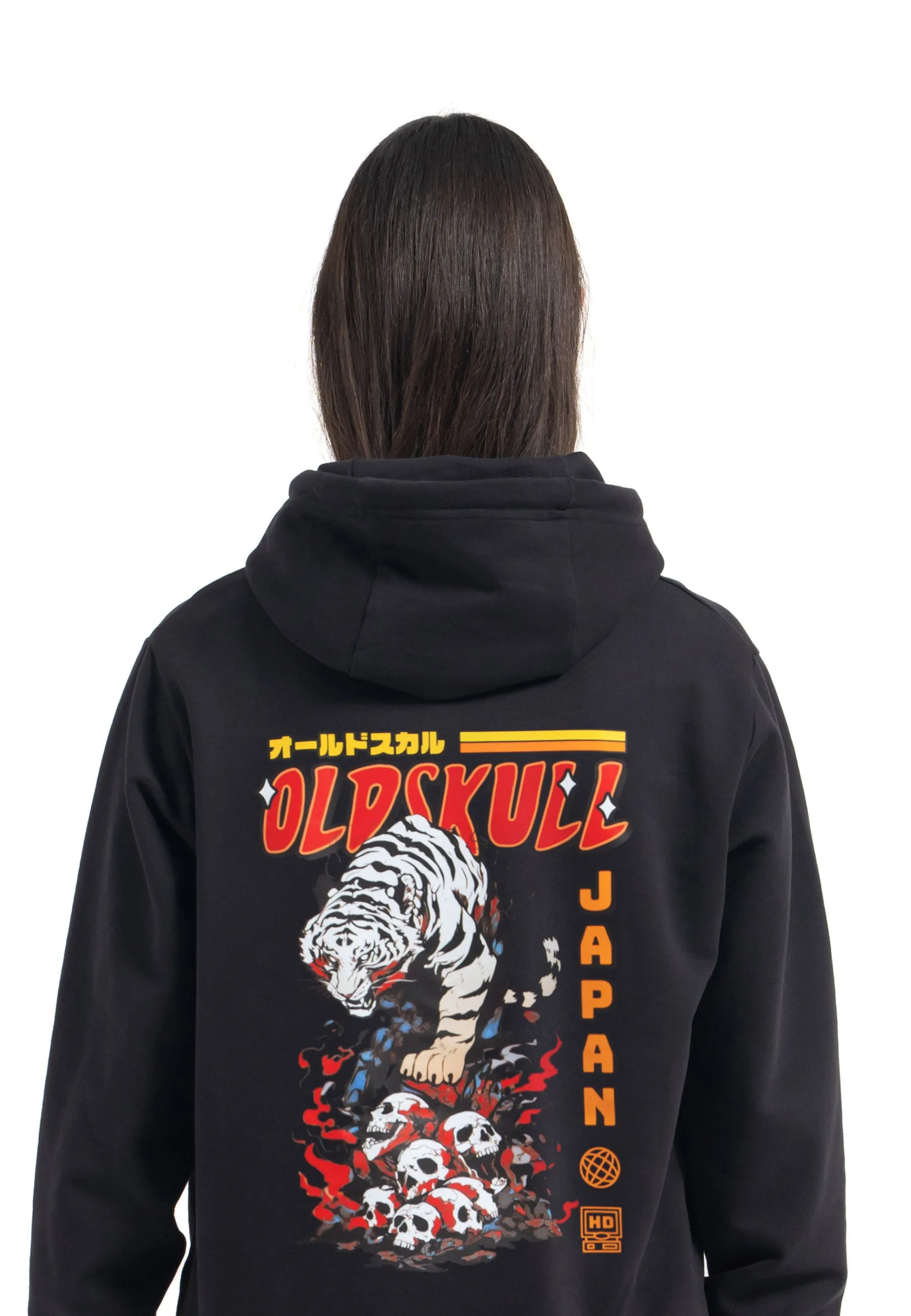 Bony Beast Backprint Hoodie Black
