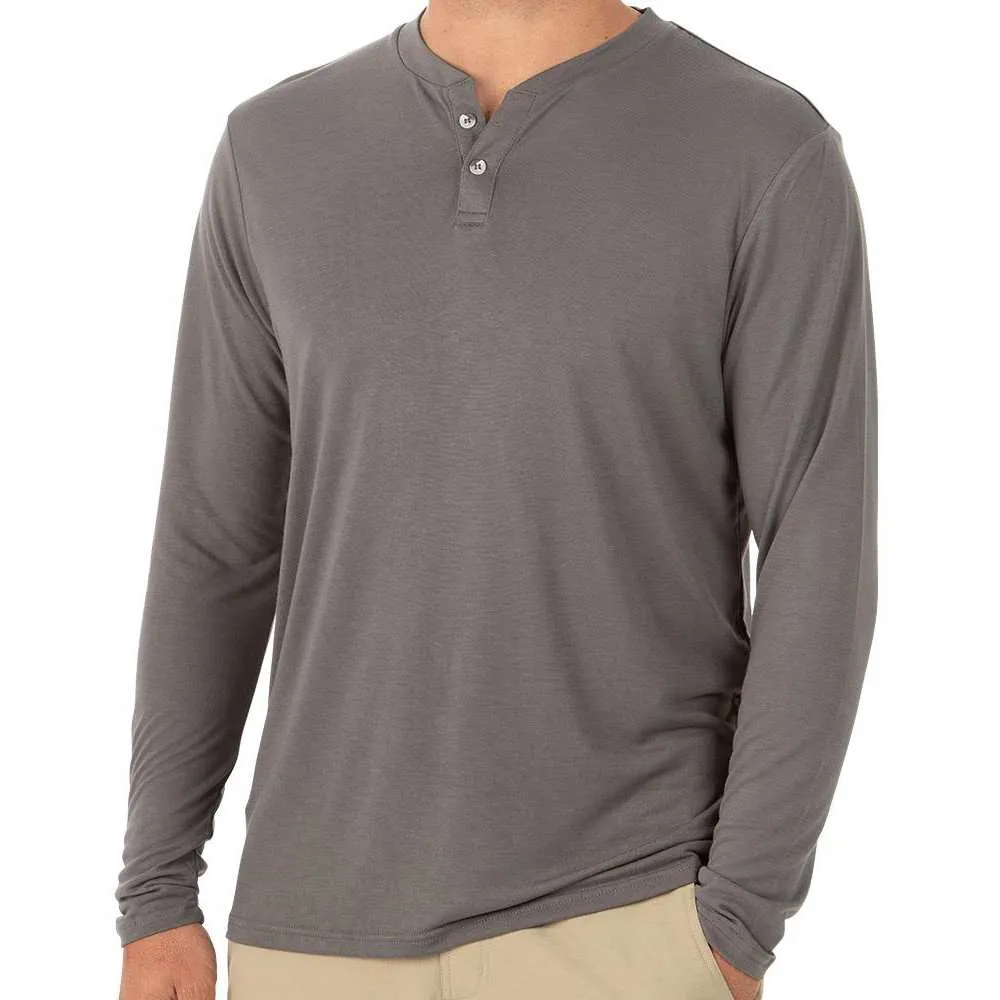 Free Fly Apparel Men's Bamboo Cruiser Henley