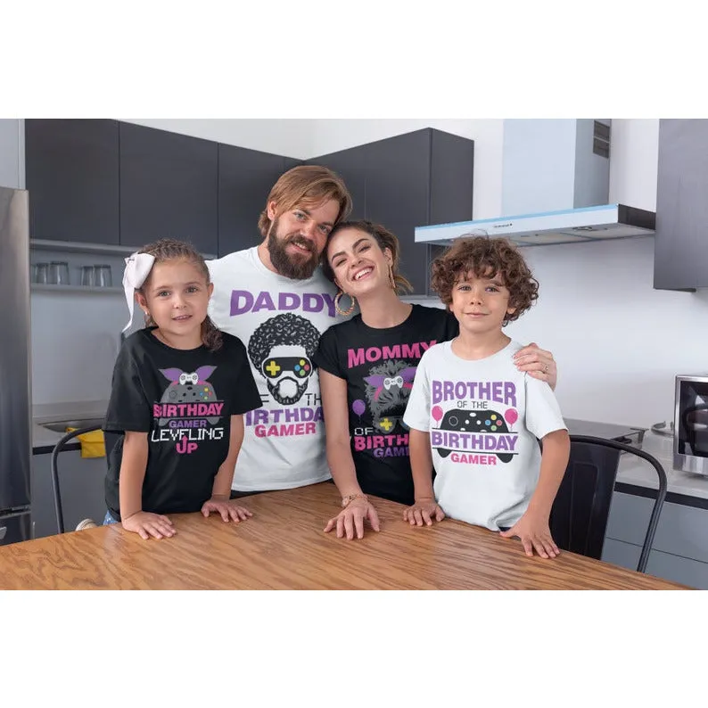Girl Gamer Birthday Party T-Shirts