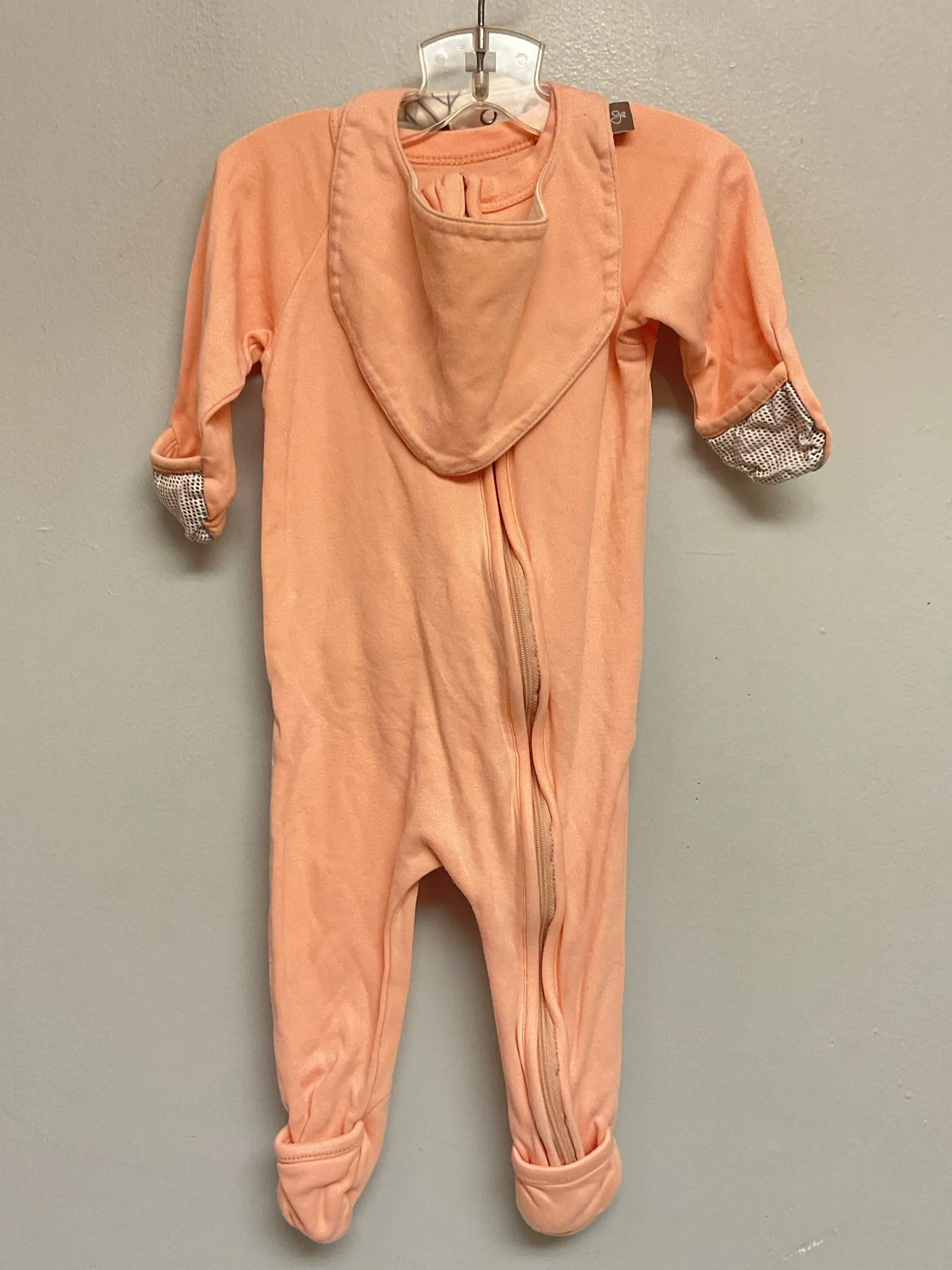 Goumi Size 3M Peach Cotton Infant Girls Pajamas