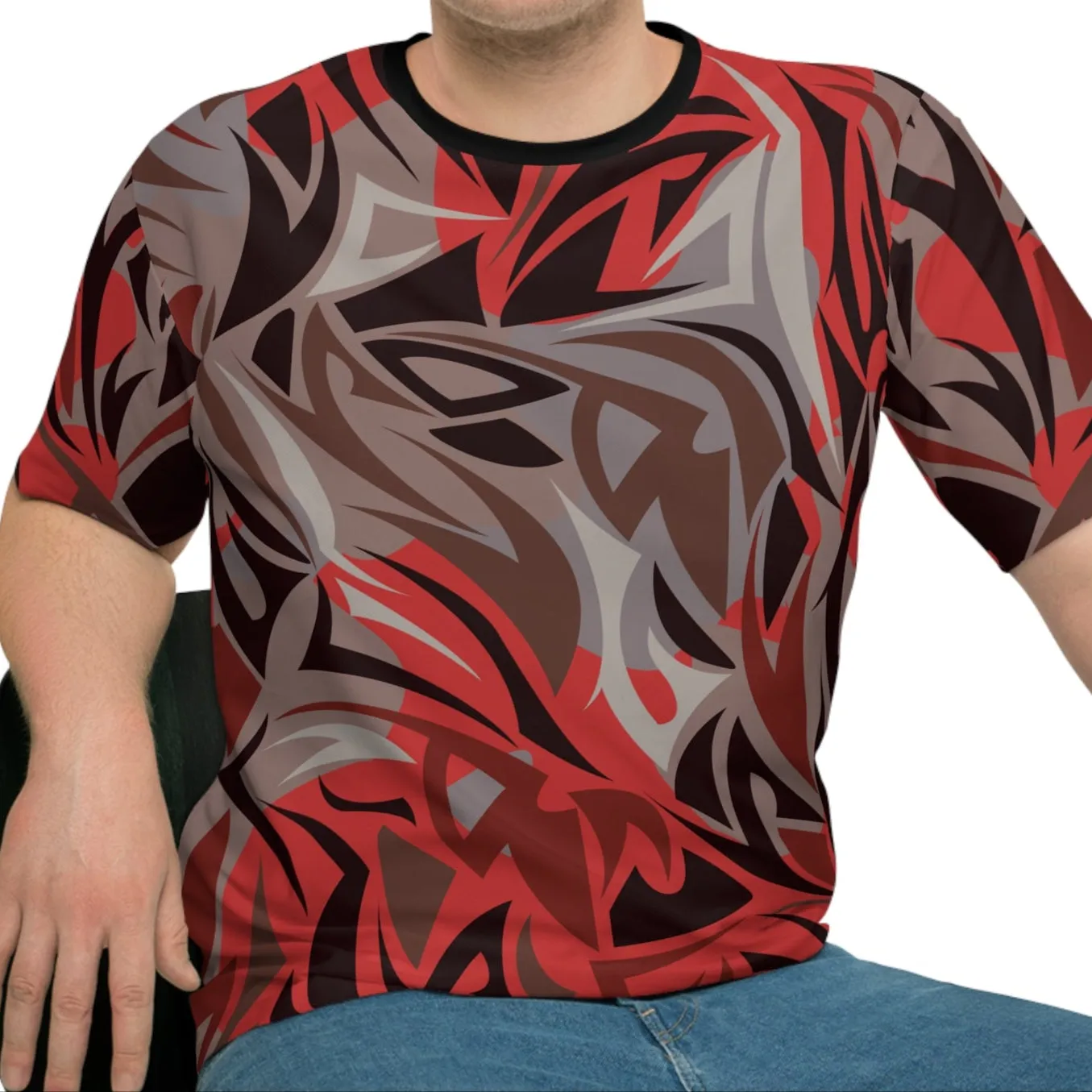 Maori Camouflage  – Schweres, weiches und bequemes Unisex-T-Shirt mit Rundhalsausschnitt | Gildan® 6400