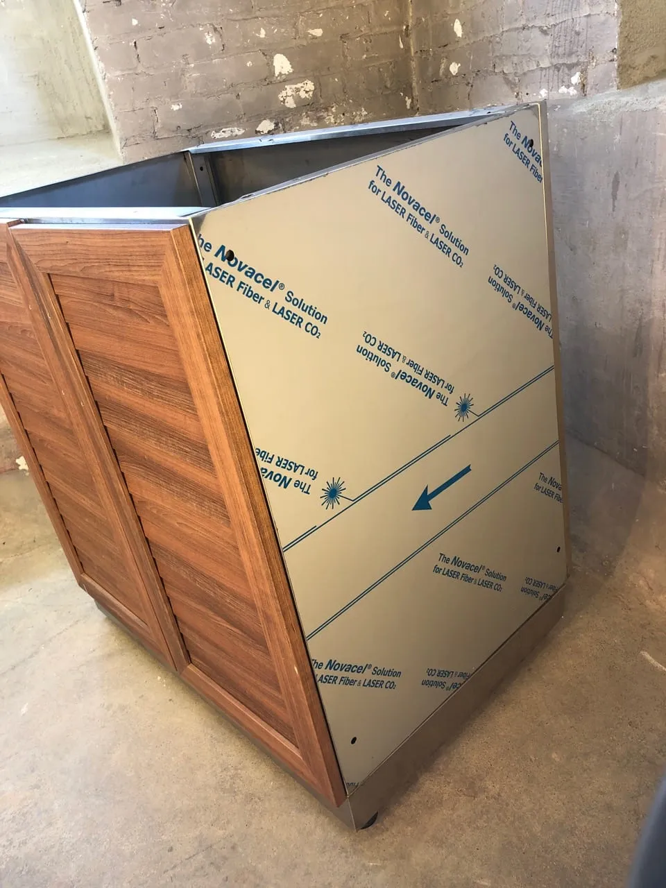 New Age Products - Outdoor Refrigerator Cabinet, Metal