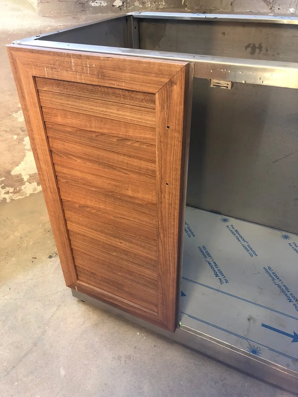 New Age Products - Outdoor Refrigerator Cabinet, Metal