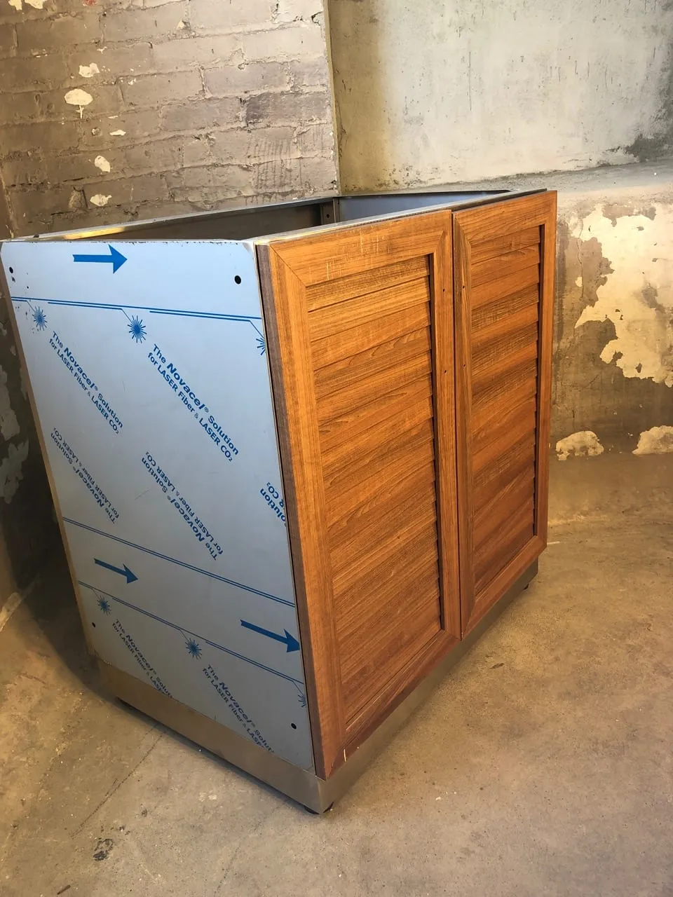 New Age Products - Outdoor Refrigerator Cabinet, Metal
