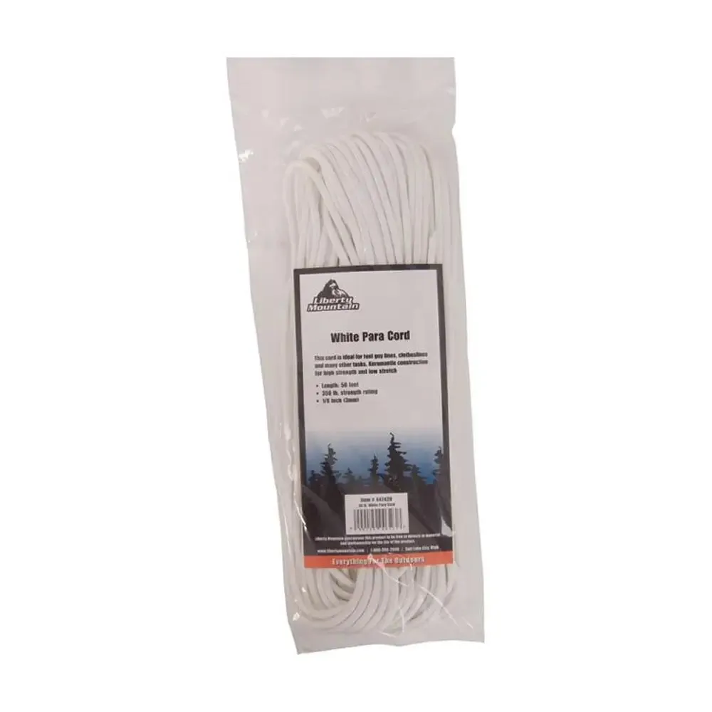 Paracord - WHITE (50 ft)