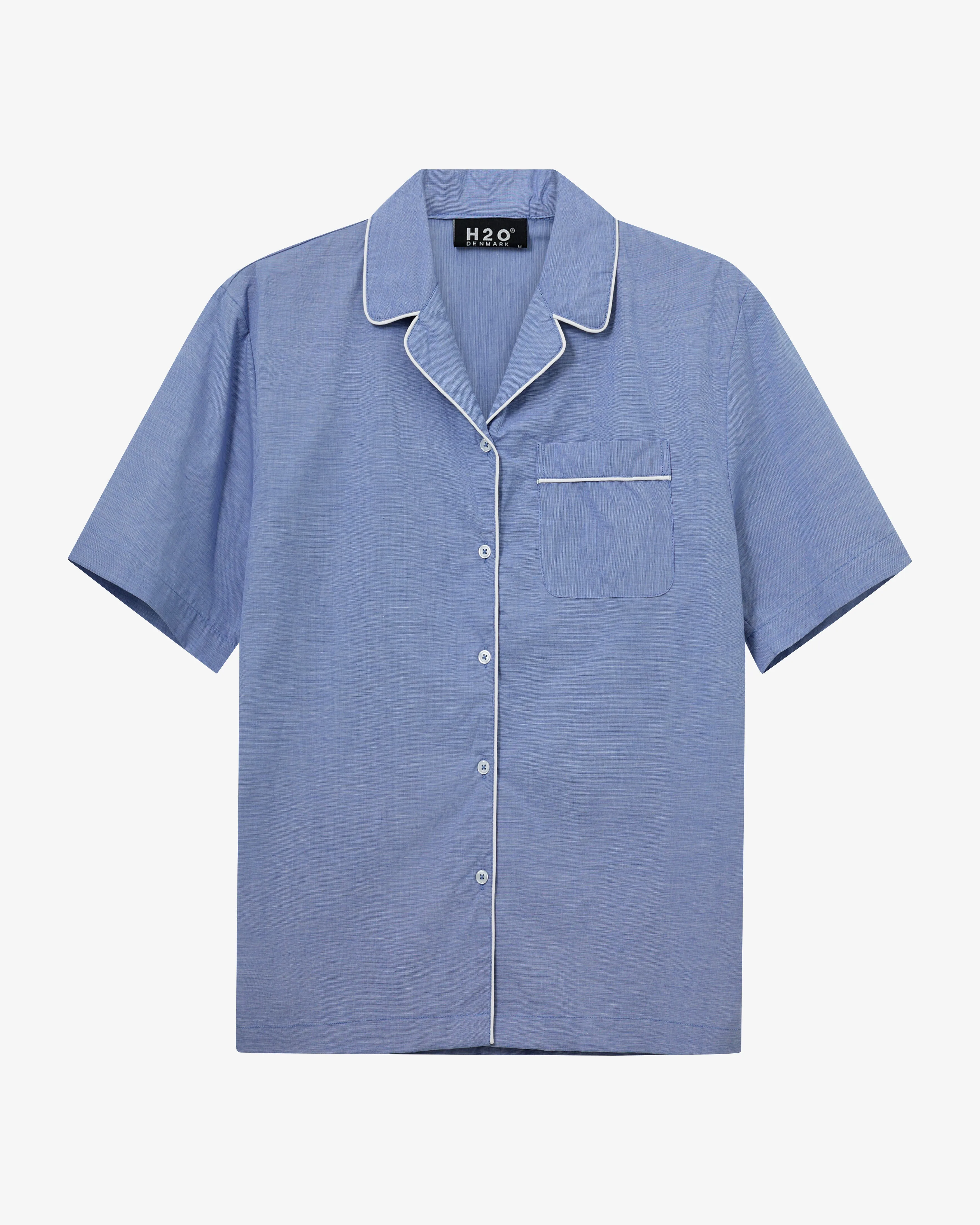 Rønne Pajamas Shirt - Blue