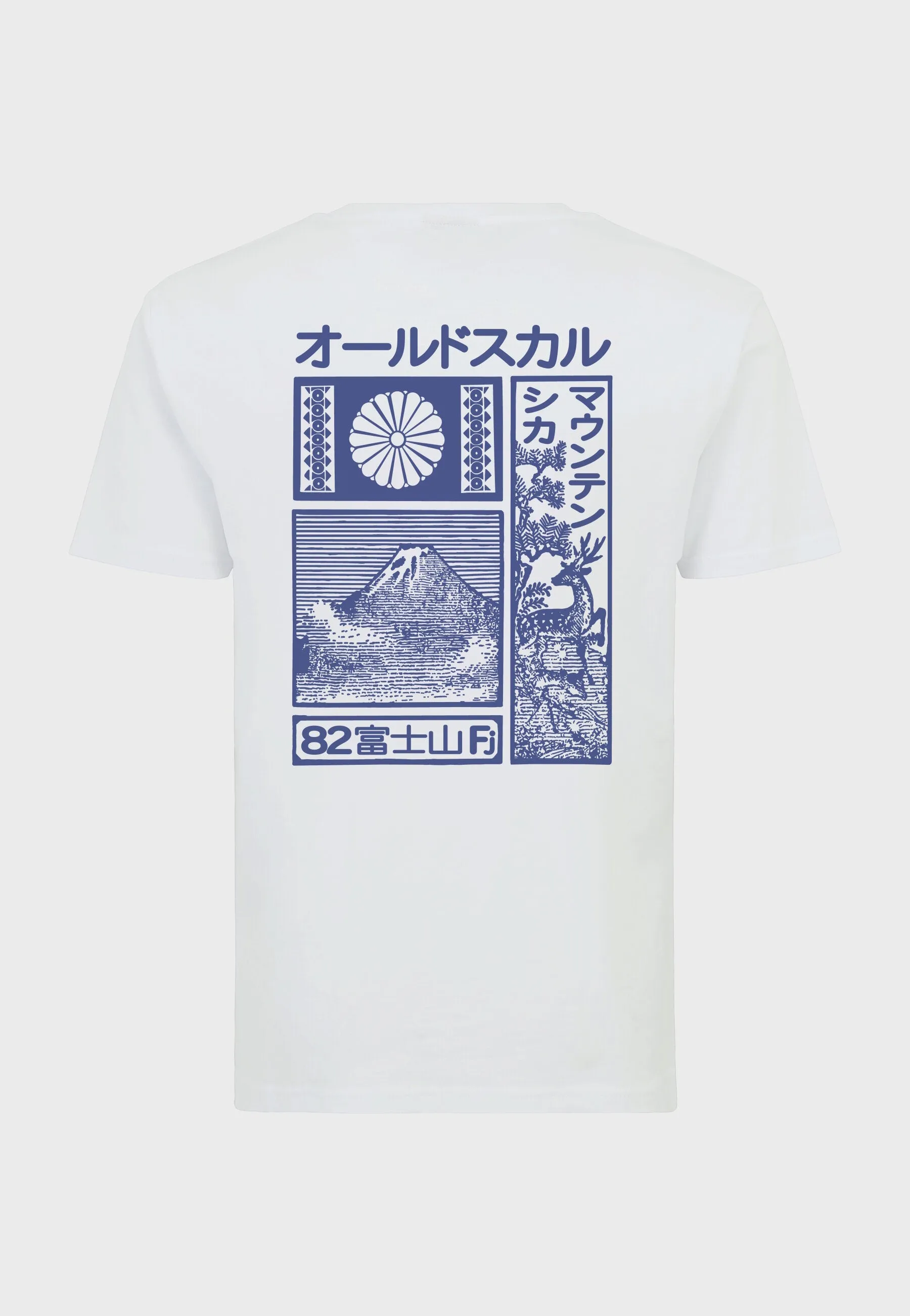 Roof Top Backprint T-Shirt White