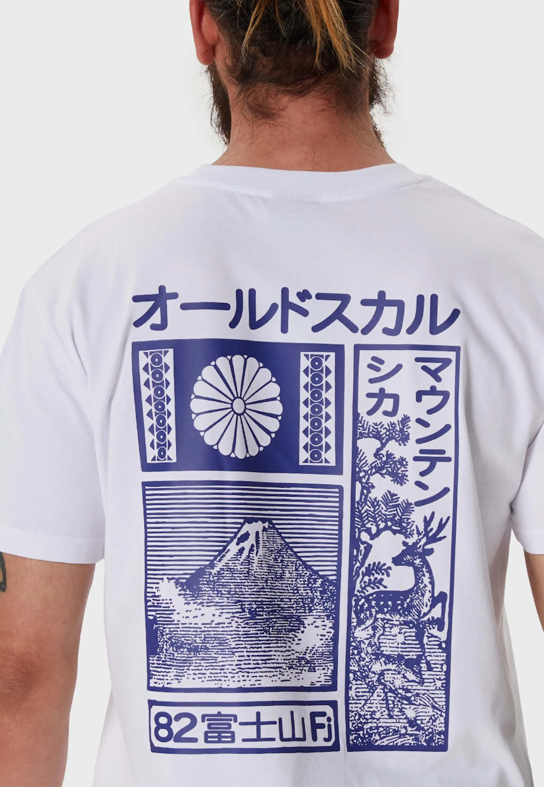 Roof Top Backprint T-Shirt White
