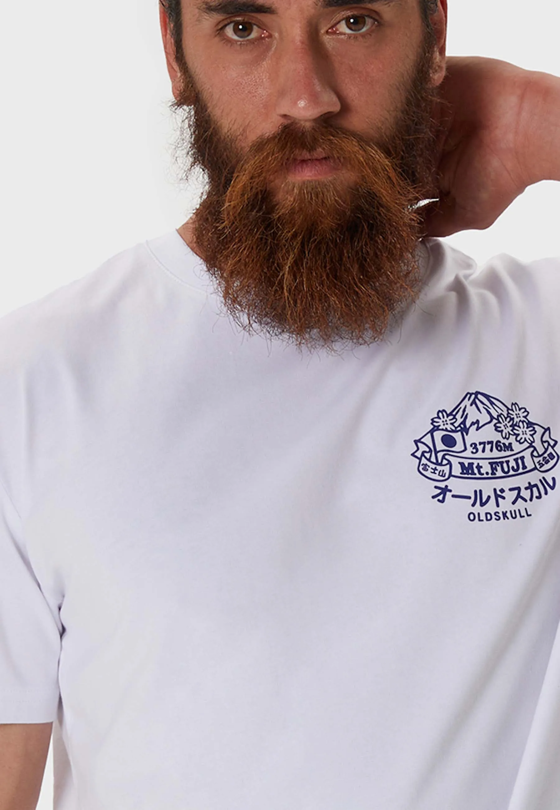 Roof Top Backprint T-Shirt White