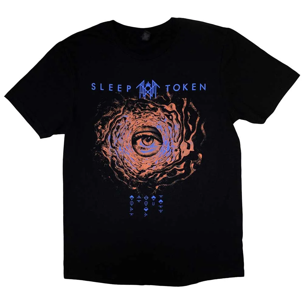 Sleep Token "Vortex Eye" Black T shirt