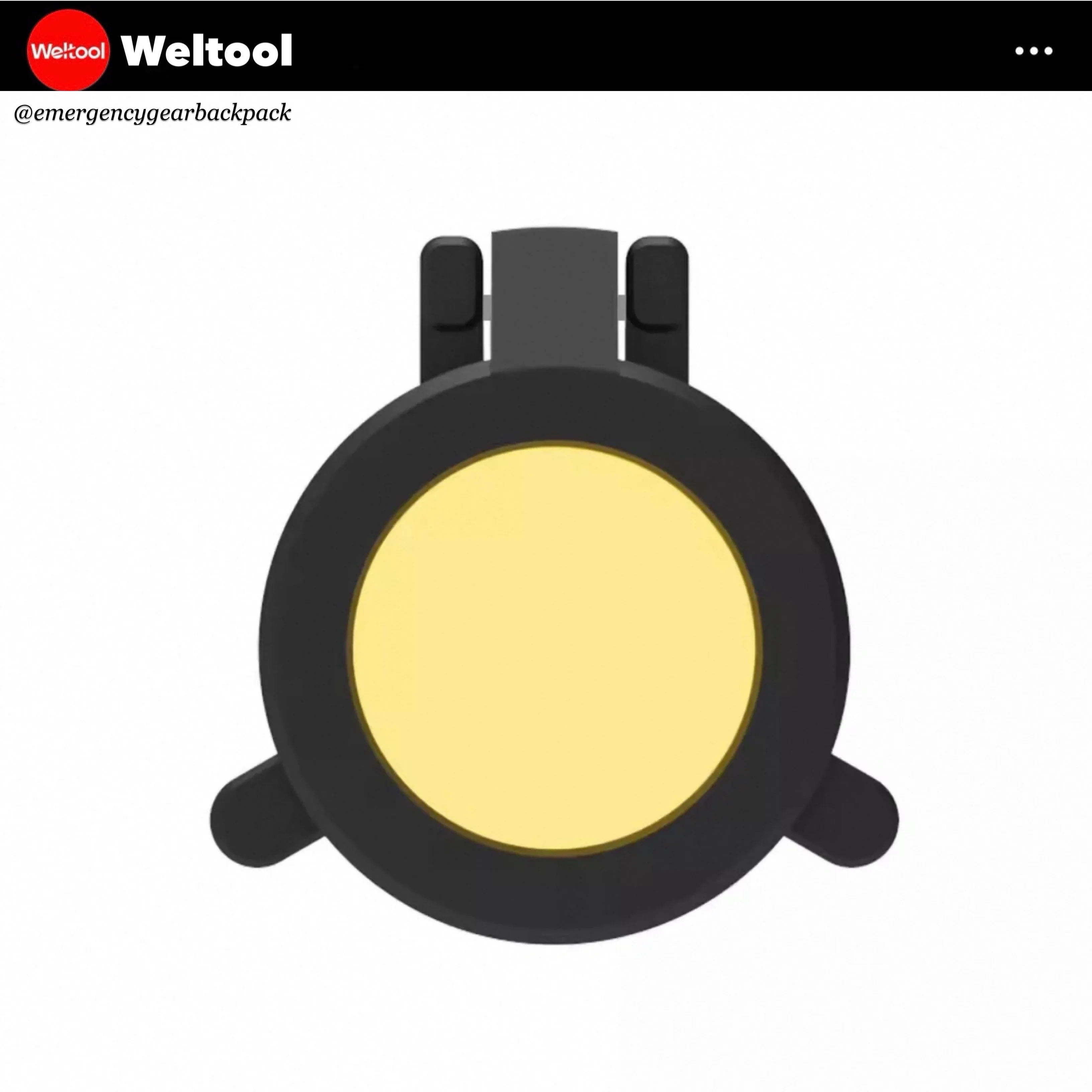 Weltool LF41Y Yellow Filter for W7/ W3 Plus