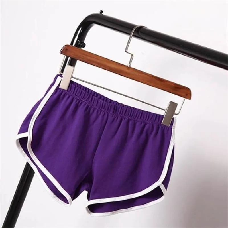 Women Casual Summer Shorts With Elastic Waist