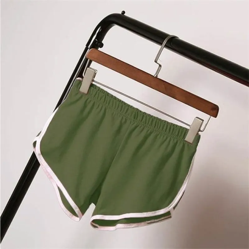 Women Casual Summer Shorts With Elastic Waist