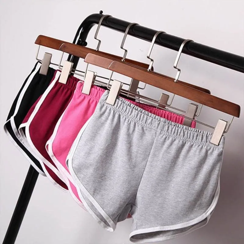 Women Casual Summer Shorts With Elastic Waist