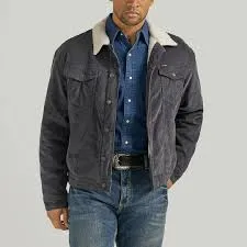 Wrangler Mens Cowboy Cut Jacket Blue