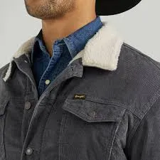 Wrangler Mens Cowboy Cut Jacket Blue